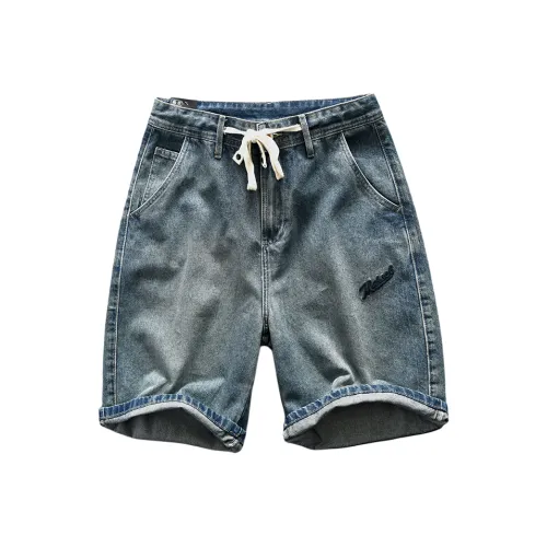 OGQG Blue Men's Denim Shorts OGQG Синий Мужские Джинсовые Шорты