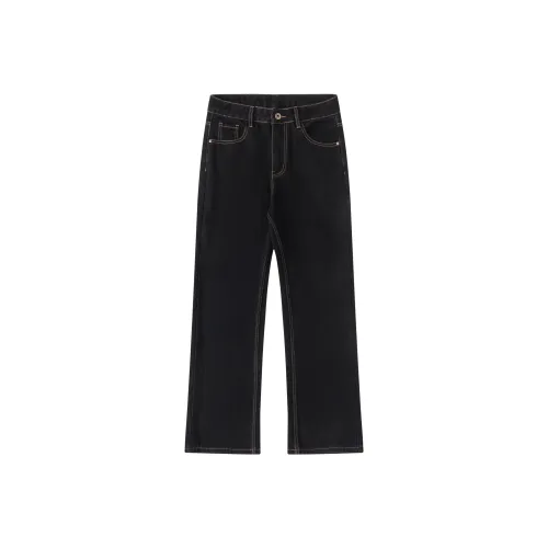 VALKOMM Оригинальные джинсы из денима, черные, унисекс