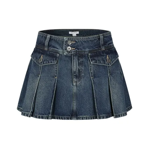 URBAN REVIVO Джинсовые короткие юбки Женские