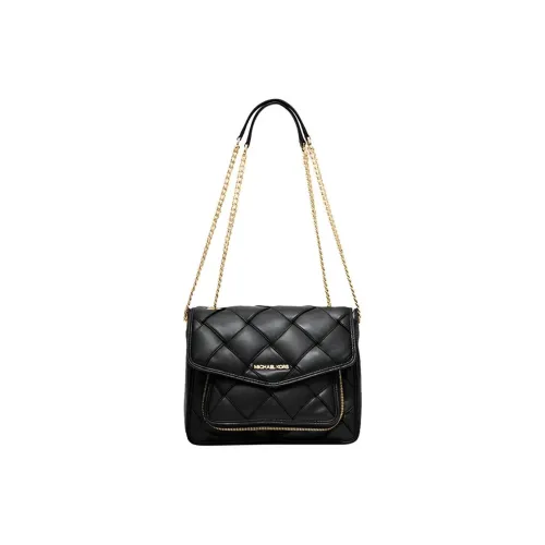 MICHAEL KORS Сумка через плечо из искусственной кожи большая женская черная
