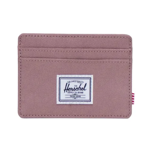 Herschel Переработанные материалы держатель для карт стандартный унисекс темно-розовый