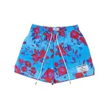 Синий, маленький, сетка, непрозрачный, трусы