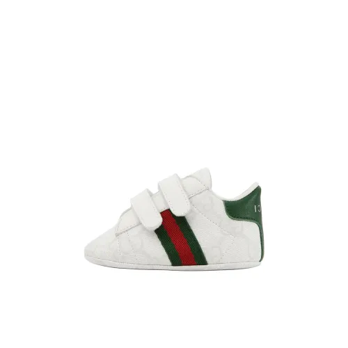GUCCI Ace Low Топ Обувь для малышей Белый Infant And Toddler