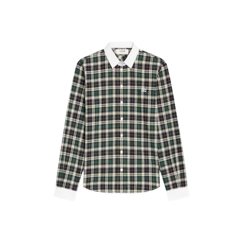 CELINE Зеленые Женские Рубашки