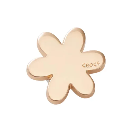 Crocs Аксессуары для обуви из цинкового сплава Унисекс Золото