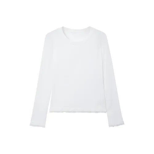 SUSANSAN Cloud White Женские T-рубашки