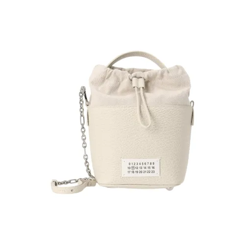 Maison Margiela Кожа Ведрообразная Сумка Женская Тауповая