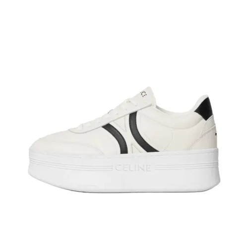 CELINE Triomphe Low Топ Скейтборд Кроссовки Женские Белые