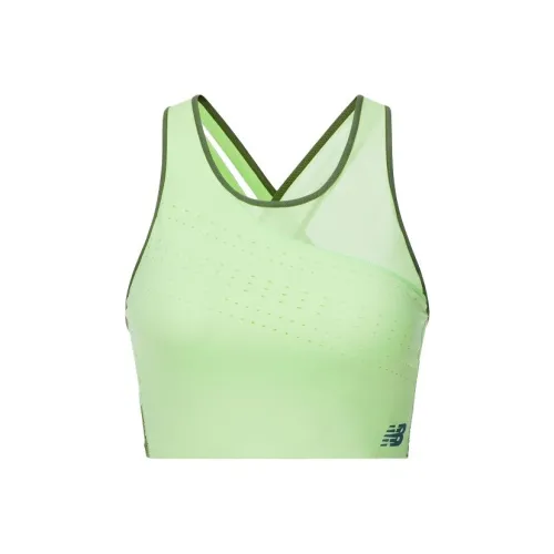 New Balance Спортивные жилеты Женские Неоновый зеленый