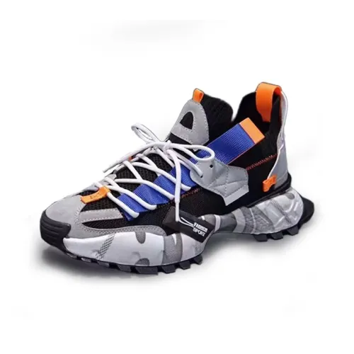 SENJIALUO Износостойкий Дышащий Легкий Увеличивающий Высоту Низкий Топ Обувь для Бега Мужская