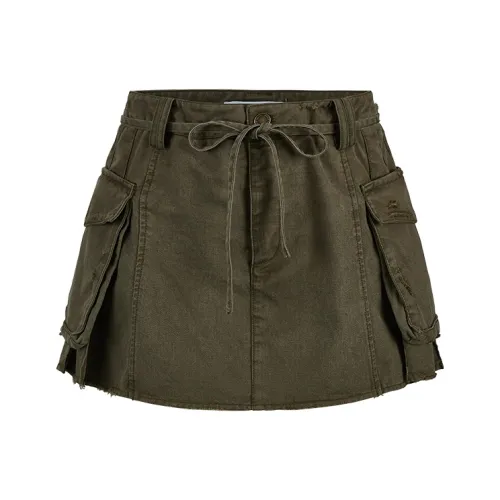 URBAN REVIVO Повседневные Мини Юбки _ Женская одежда Женская