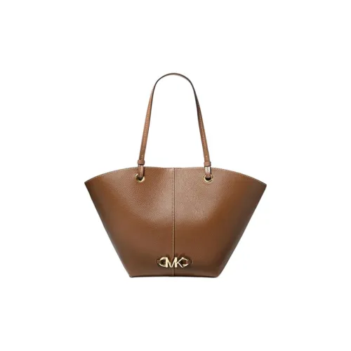 MICHAEL KORS Izzy Кожа Тоут Сумка Сумка для покупок Сумка среднего размера Женская Коричневая