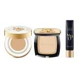 Трехкомпонентный комплект: Звездный Амортизатор #701 14 г + Маленький Золотистый Веер Пудра #801 7 г + Защитный Солнцезащитный Крем 30 мл