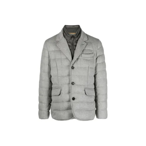 Moorer Серый Мужской Пуховик