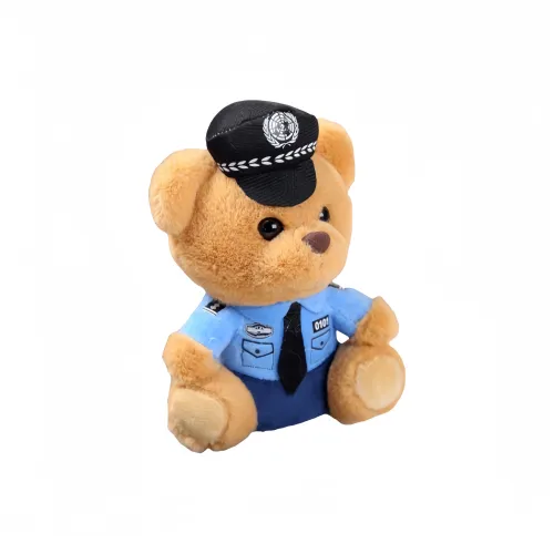 LOGISTAR Police Bear Plush Подвеска 13 см Длина Тела