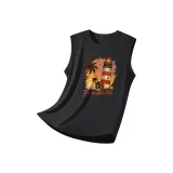 [Ощущение прохлады Солнцезащитный] Черный (Закат Фонари)