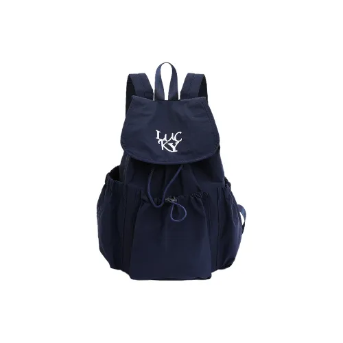 Vack Нейлон Рюкзак Женские Темно-синий Светло-серый Желтый Черный