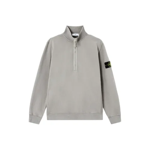 STONE ISLAND Бетон Серый Мужские Толстовки
