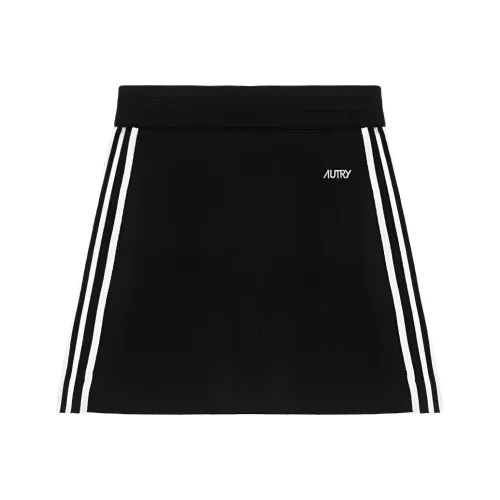 AUTRY Повседневные короткие юбки Женские Черный