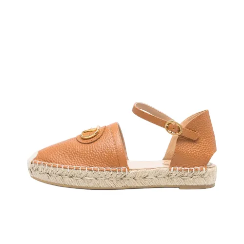 Valentino Garavani Espadrilles Женские Camel Brown