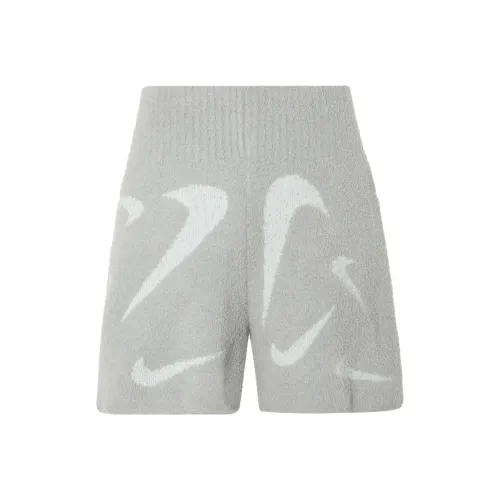 Nike Sportswear Phoenix Fleece Sportswear Phoenix Cozy Bouclé Повседневные шорты Женские Светлый Дымчатый Серый