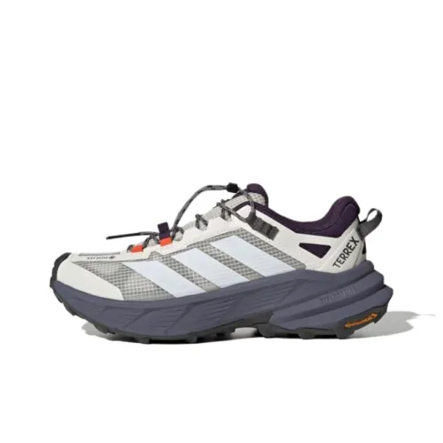 adidas Terrex FREE HIKER Повседневные Беговые Кроссовки Унисекс Белый Фиолетовый