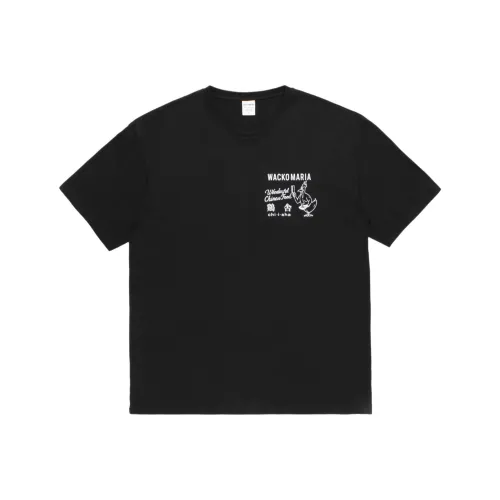 WACKO MARIA China Cuisine, Chicken Coop, Collaboration Черные Унисекс Футболки