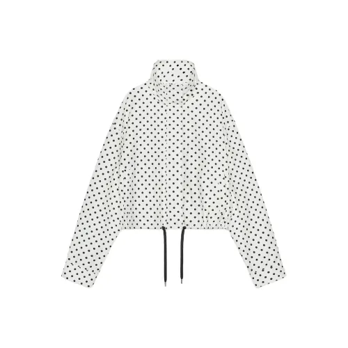 ZARA Белый/Черный Женские Куртки