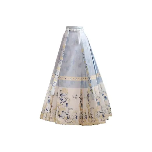 Frustration Garden Повседневная Длинная Юбка Женская