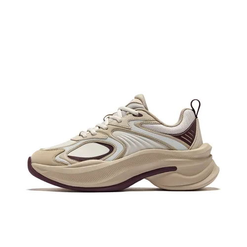 Erke Casual Низкий Топ Светлый Лен Дикий Серый Пемзовый Серый Женский