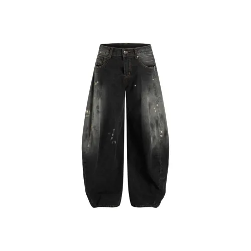 SINKACME Черные Мужские Джинсы