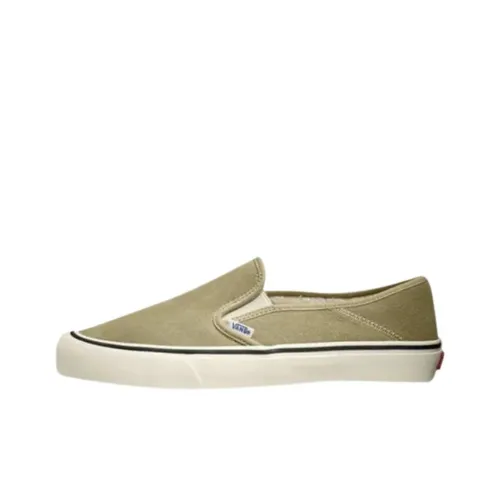 Vans Slip On Скейтборд Кроссовки Мужские Коричневые