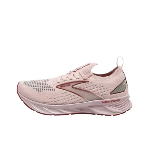 Brooks Levitate StealthFit 6 Беговые кроссовки Женские Розовый