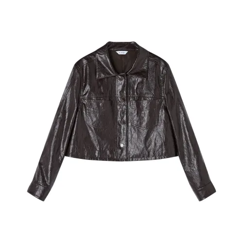 XIANGYING Кожа Куртка Женская