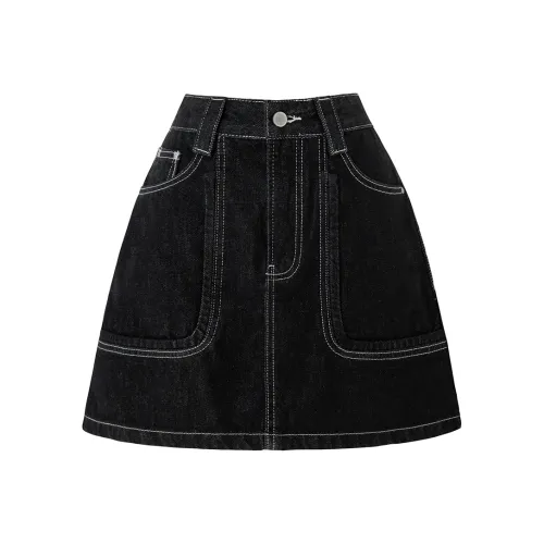 SOON FLOWER Джинсовые короткие юбки Женские