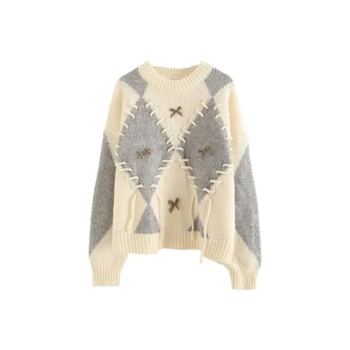 CHARM GLOW Белый Серый Женский Трикотаж