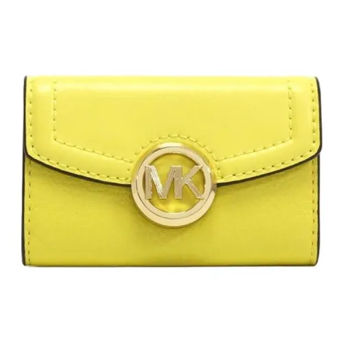 MICHAEL KORS Кожа Key Pouch Женские Желтые