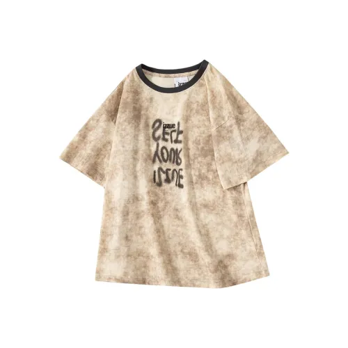 IZZUE Хаки \KHD KIDS T-рубашки