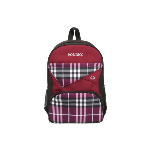 TAIGENU Nylon Backpack Unisex Темно-синий Бордовый