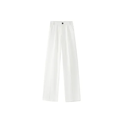 FORCEPULR Ecru Unisex Casual Pants