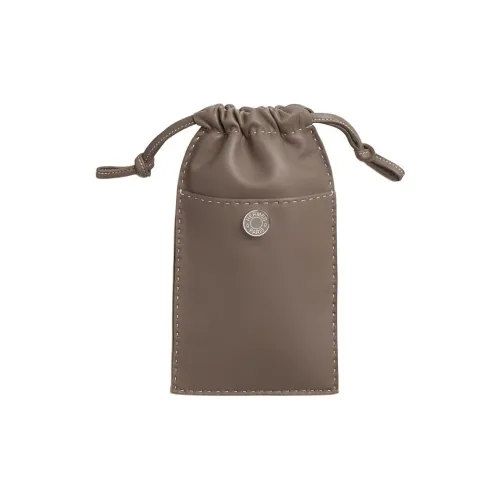 HERMES Pilo Миро (фиолетовый) Овечья кожа с чехлом для телефона Swift кожа женский слоновая серый