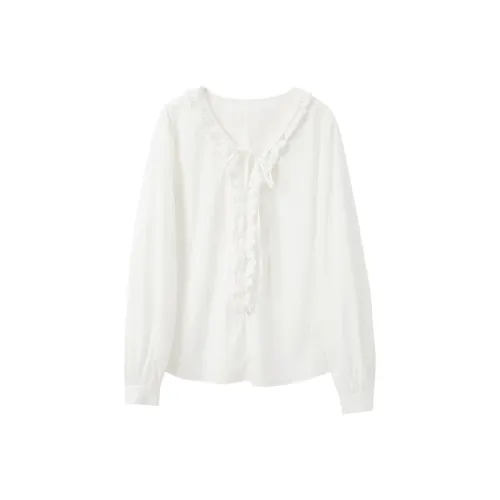 3COLOUR Cloud White Женские Рубашки