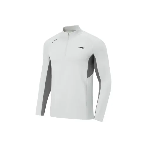 LINING Fitness Series T-Shirt Мужской Кристально-Серый