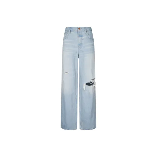 Calvin Klein 0SK Джинсовый Светло-Синий Женские Джинсы