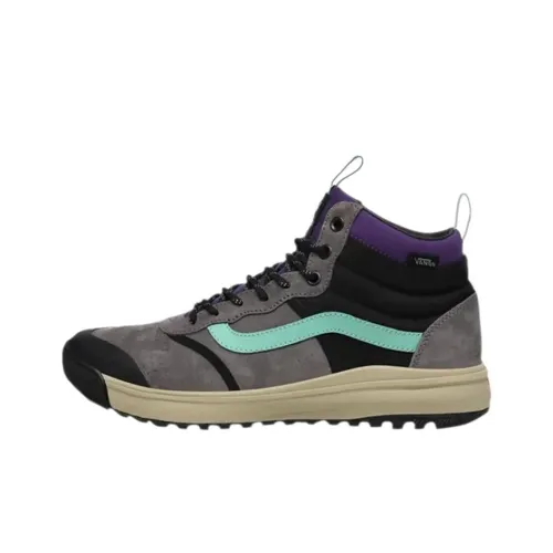 Vans UltraRange Повседневные Высокие Кроссовки Серый Черный Мужские