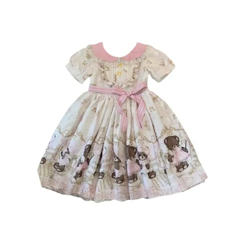 CTRTRC Юбка+Рукав+Головной убор Женские Лолита Платья