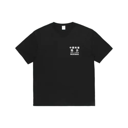 WACKO MARIA China Cuisine, Chicken Coop, Collaboration Черные Унисекс Футболки