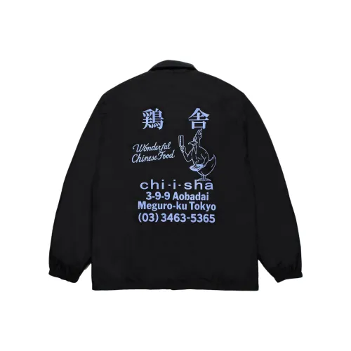 WACKO MARIA China Cuisine, Chicken Coop, Collaboration Черный Унисекс Куртки