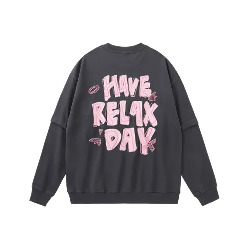 LAMLICKA Серый Унисекс Свитшоты