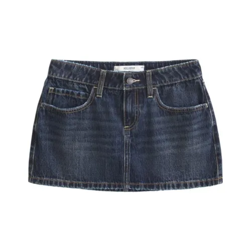Hollister Джинсовые короткие юбки Женские